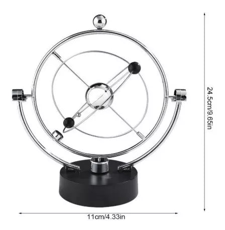Pêndulo Cinético Mobile Giratório Magnético Cosmos Planetas